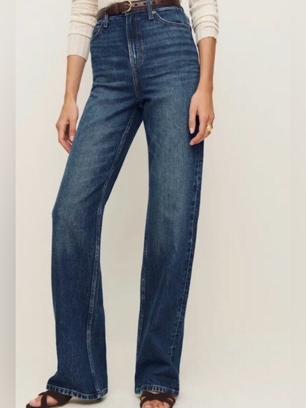 Reformation Wilder High-Rise Wide-Leg Jeans